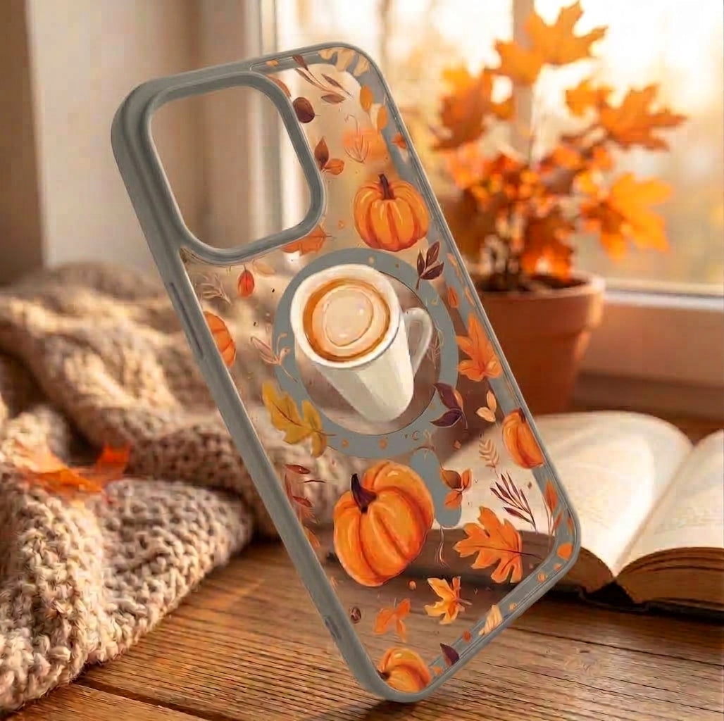 Coffee Pumpkin Crystal Case
