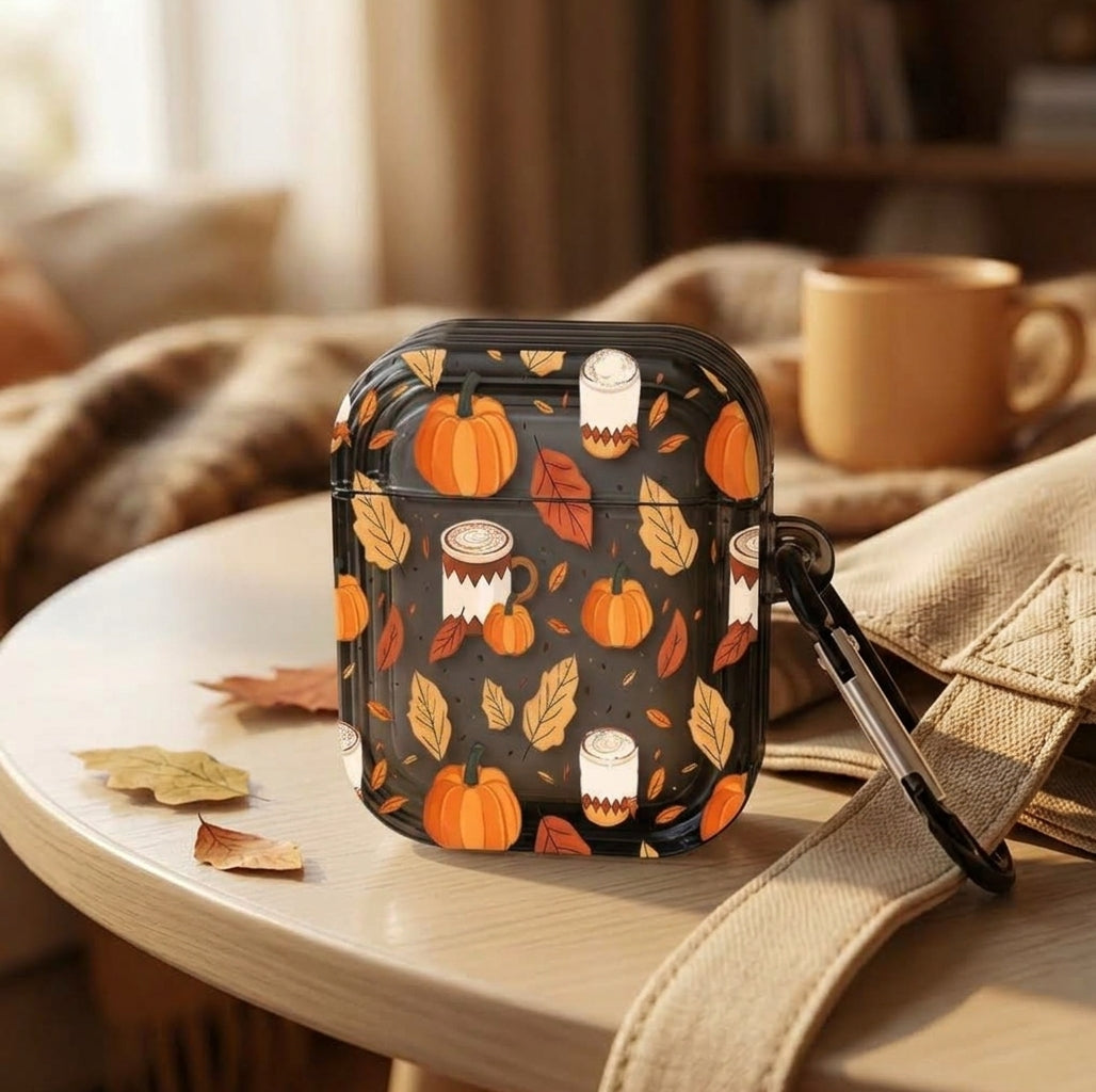 Coffee Pumpkin AirPods Case