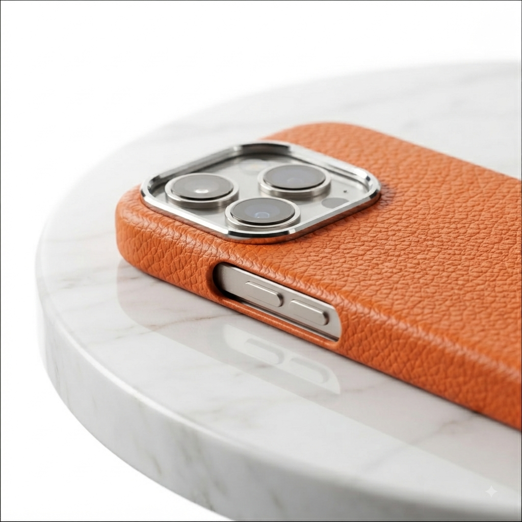 Pebbled Leather Case