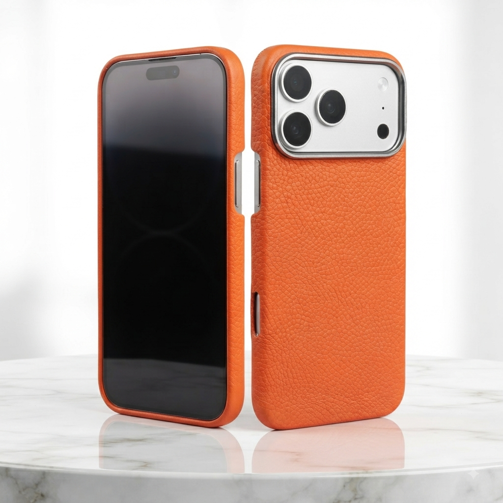 Pebbled Leather Case
