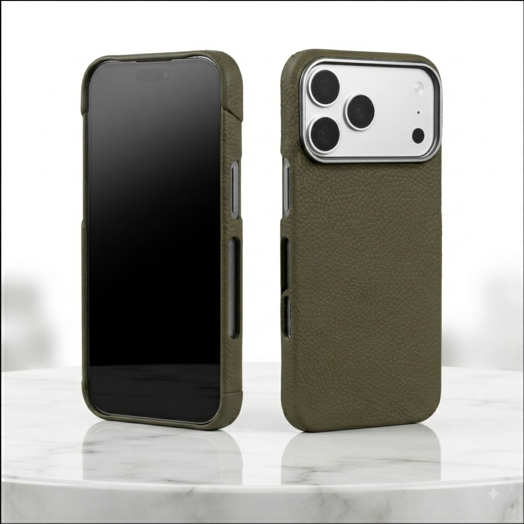 Pebbled Leather Case