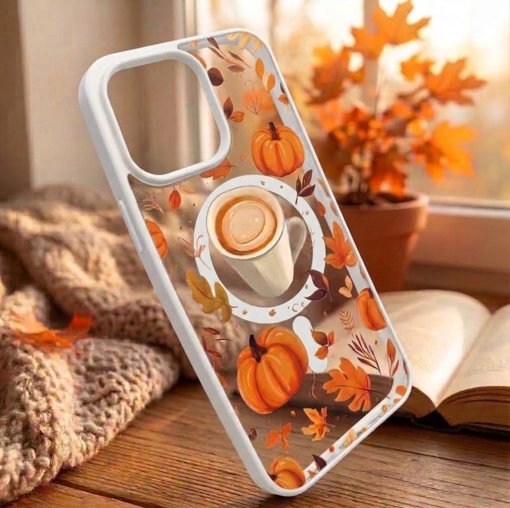 Coffee Pumpkin Crystal Case