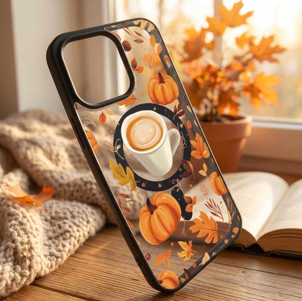 Coffee Pumpkin Crystal Case