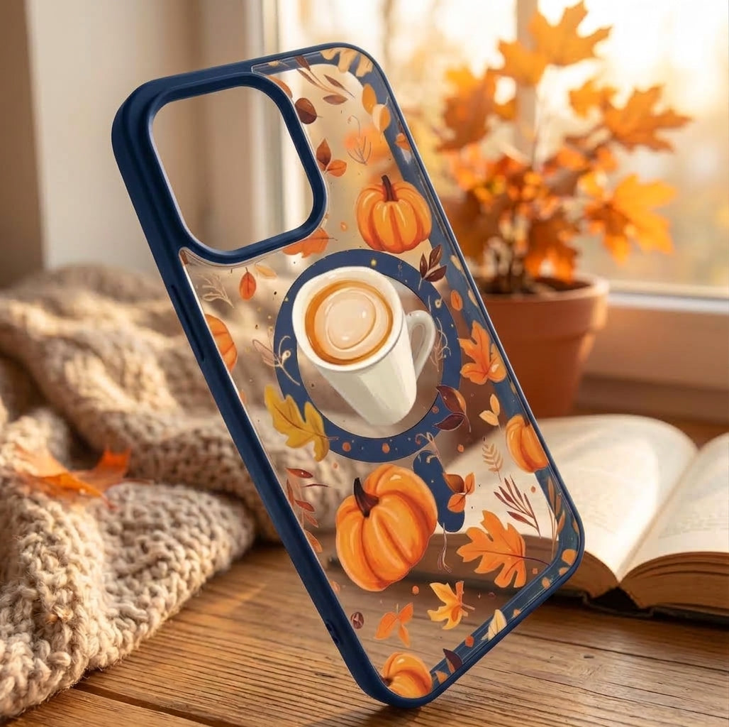 Coffee Pumpkin Crystal Case