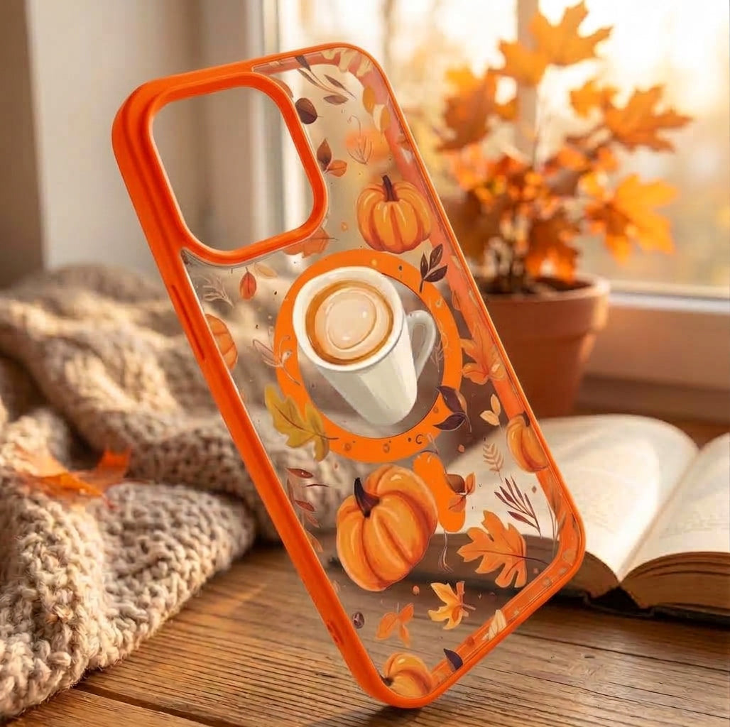 Coffee Pumpkin Crystal Case