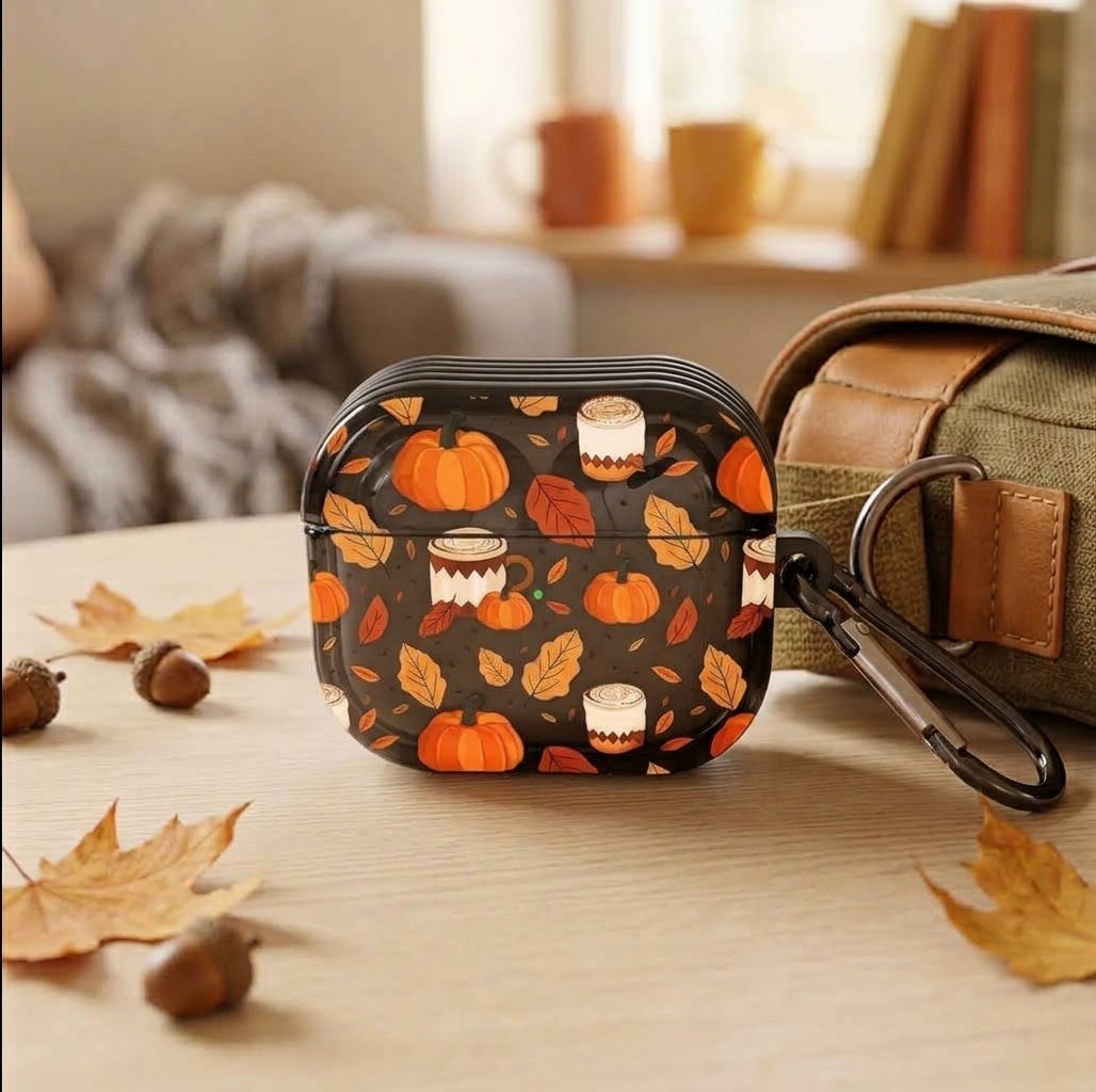 Coffee Pumpkin AirPods Case