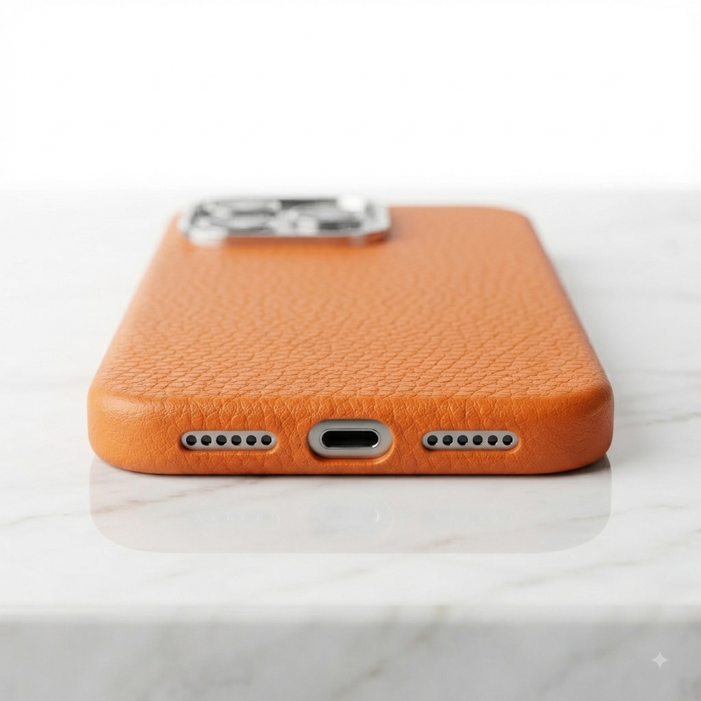 Pebbled Leather Case