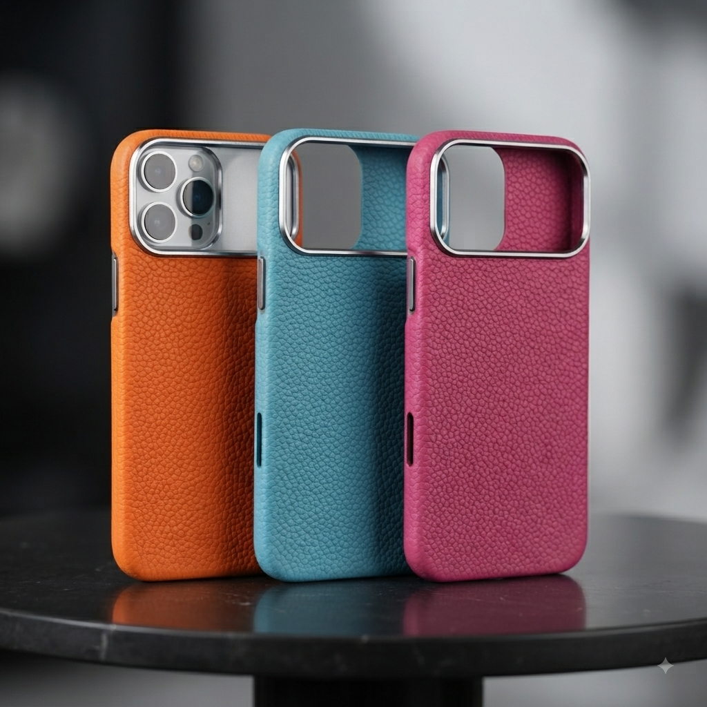 Pebbled Leather Case