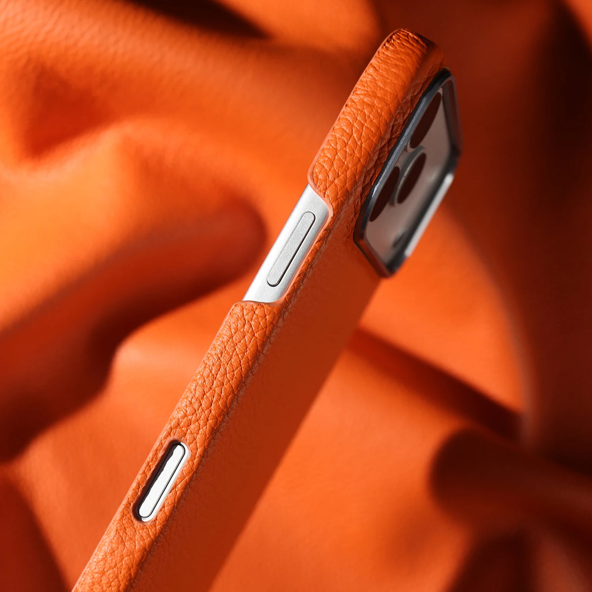 Pebbled Leather Case